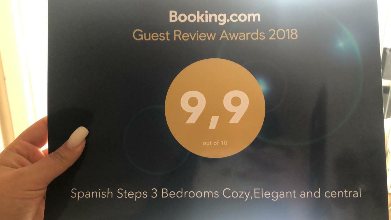 Spanish Steps 3 Bedrooms Cozy,Elegant And Central Roma Exterior foto